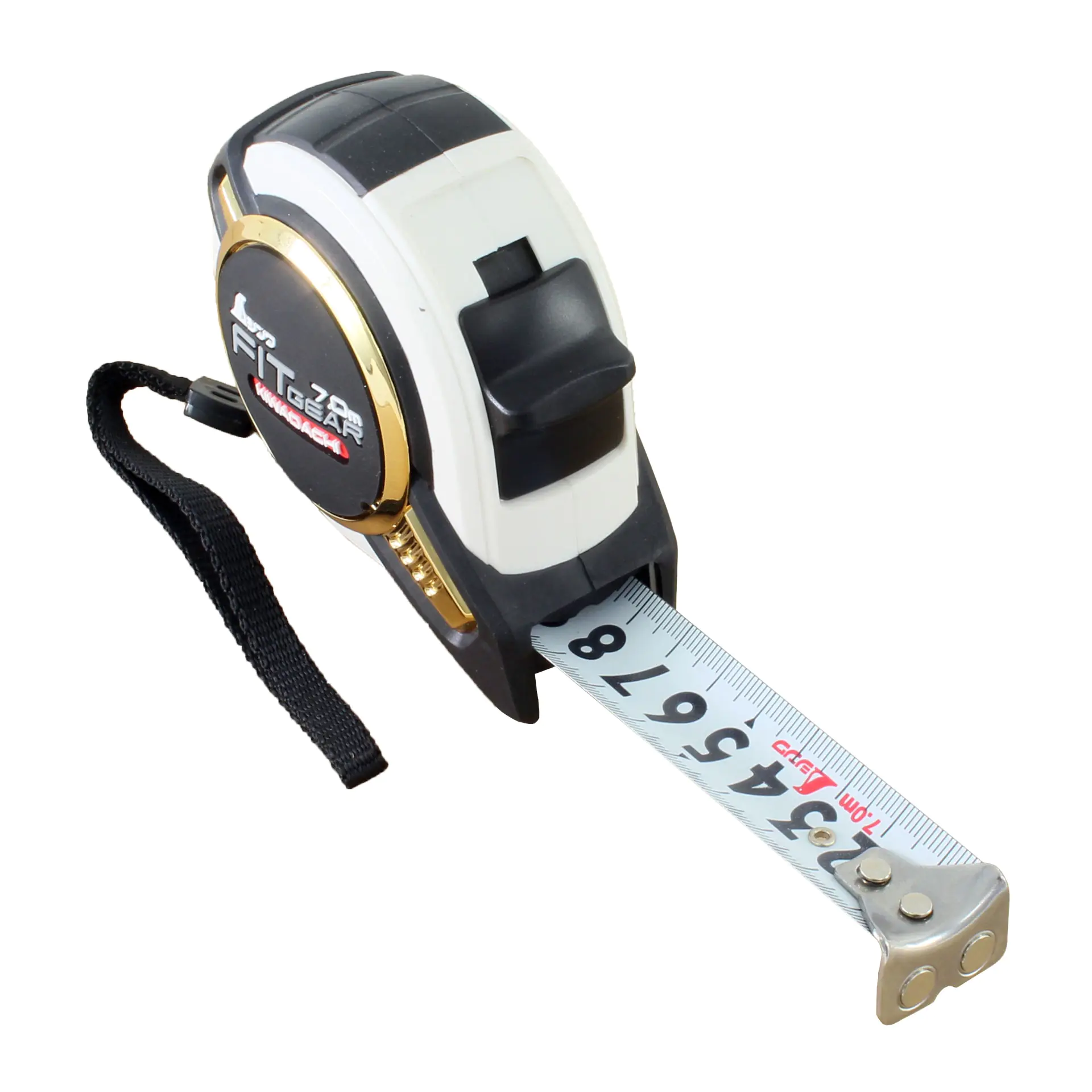 Taschenbandmass FIT GEAR mit Magnethaken SHINWA