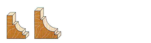 Profil-Hohlkehlfraeser mit Anlaufring HM D=28.6mm B=13mm L=51mm R=4.8mm S=8mm KLEIN Profil-Hohlkehlfraeser mit Anlaufring HM D=28.6mm B=13mm L=51mm R=4.8mm S=8mm KLEIN