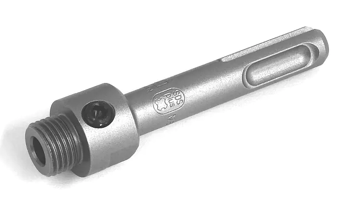 Aufnahme SDS-plus für DL Hartmetall-Lochsägen mit Schraubschaft