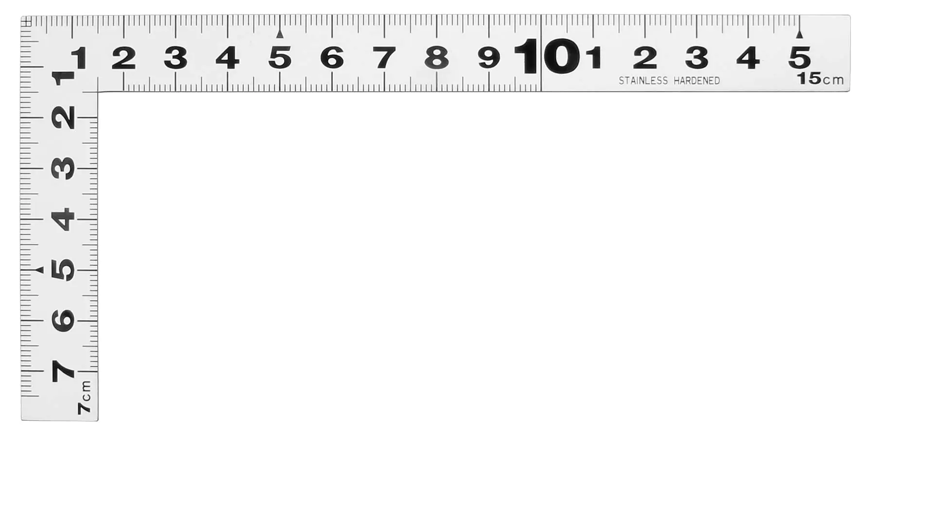 Japanischer Mini-Zimmermannswinkel starr 15 cm Querschnitt 15 x 1 mm SHINWA Japanischer Mini-Zimmermannswinkel starr 15 cm Querschnitt 15 x 1 mm SHINWA