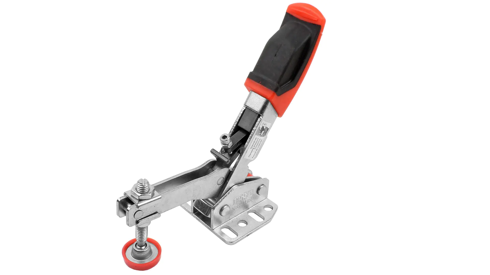 Senkrechtspanner mit offenen Arm und waagerechter Grundplatte BESSEY