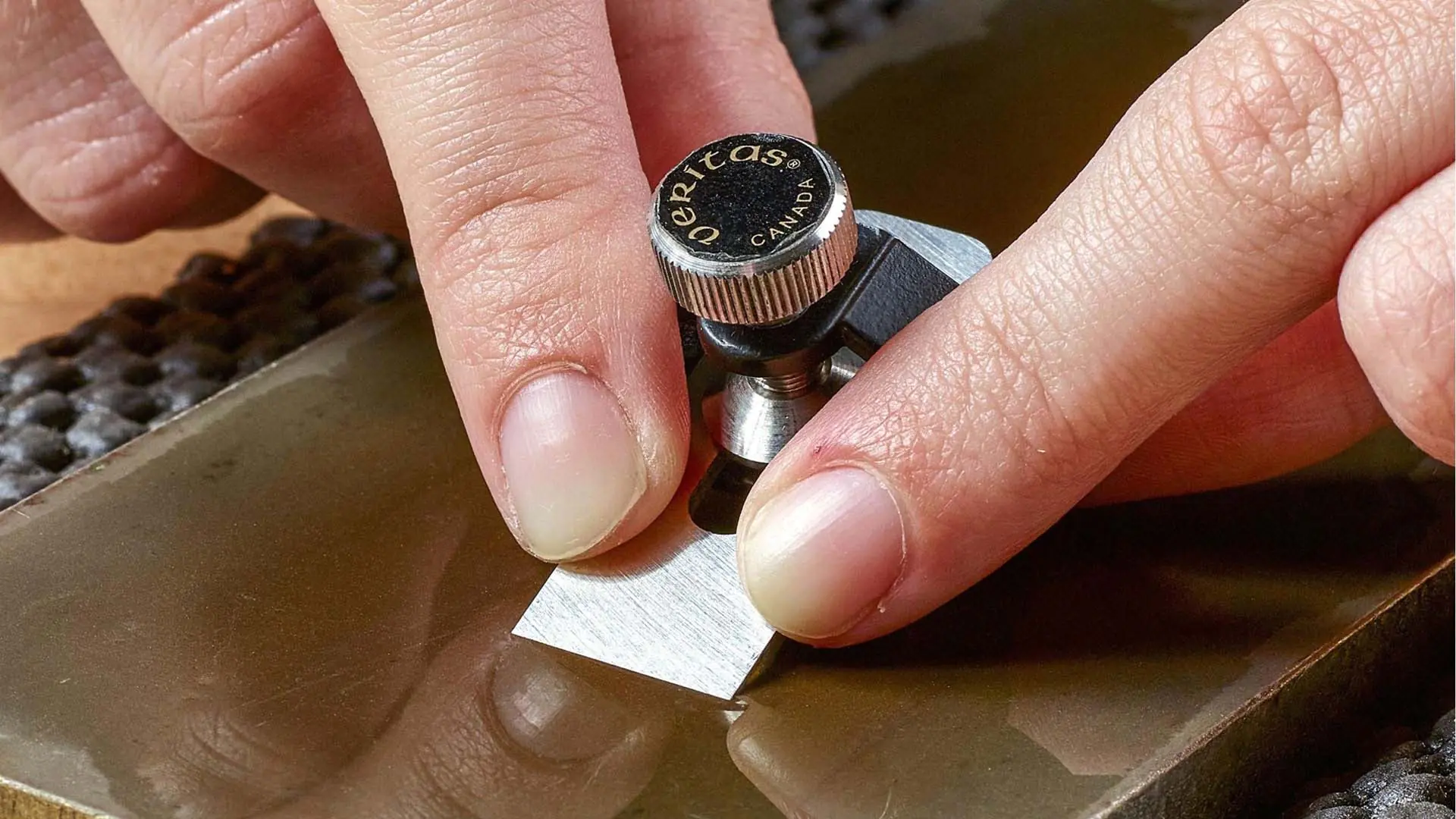 Veritas Miniatur-Schärfhilfe (Miniature Honing Guide) Veritas Miniatur-Schärfhilfe (Miniature Honing Guide)