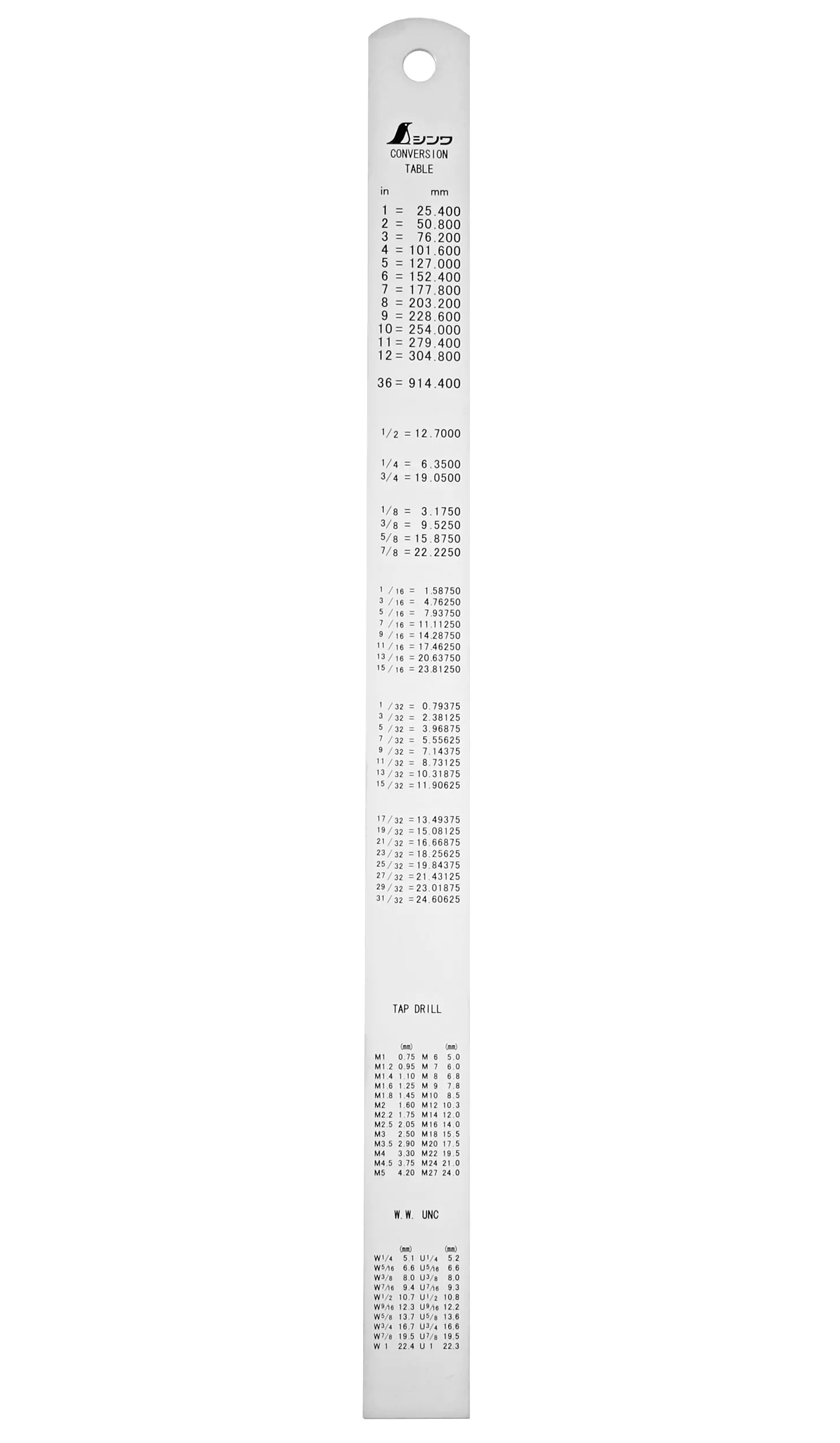 Stahlmassstab rostfrei 150 mm (GL 175 x 15 x 0.5 mm) SHINWA Stahlmassstab rostfrei 150 mm (GL 175 x 15 x 0.5 mm) SHINWA