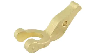 Y-Joch aus glänzenden Messing