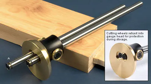 VERITAS Zapfenstreichmaß mit 2 Messerrädern (Dual Marking Gauge) VERITAS Zapfenstreichmaß mit 2 Messerrädern (Dual Marking Gauge)