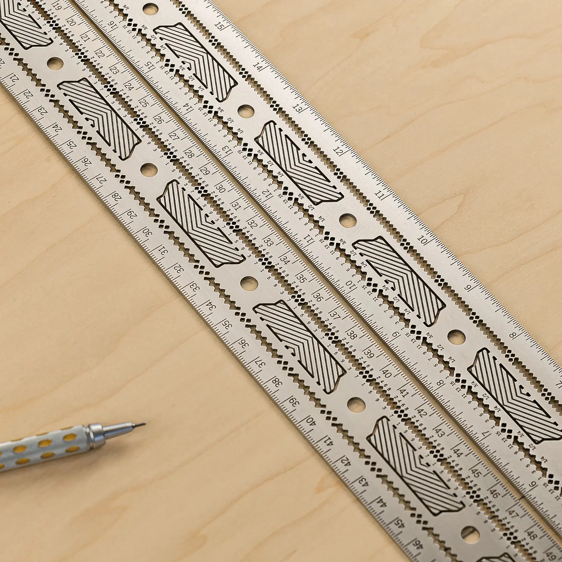 Sword Präzisions-T-Anschlagwinkel 450 mm "Longsword" JessEm