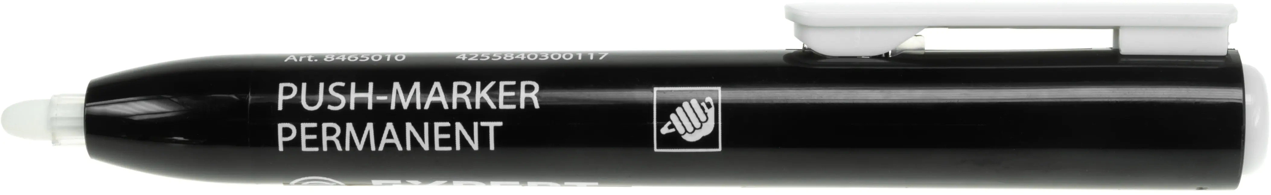 EXPERT Push Marker Permanent weiß K10