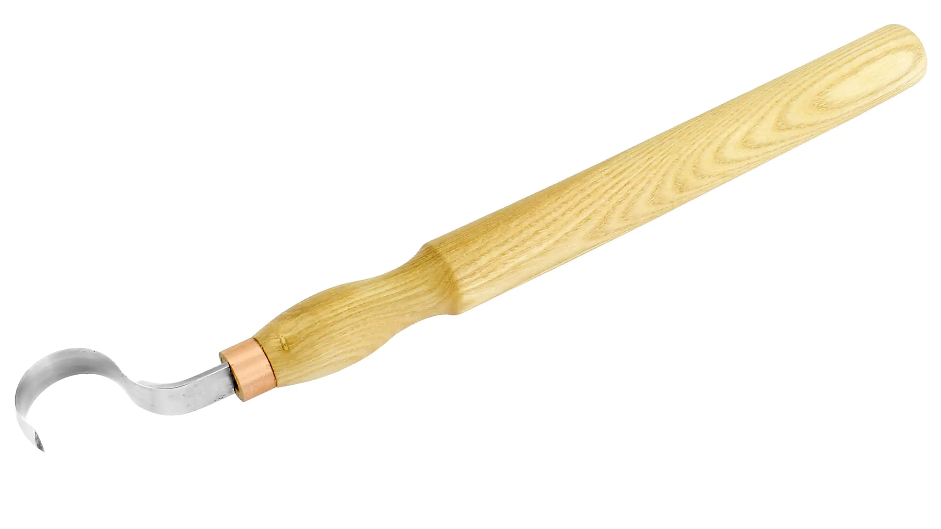 Schnitzmesser gebogen lang beidseitig BEAVERCRAFT Schnitzmesser gebogen lang beidseitig BEAVERCRAFT