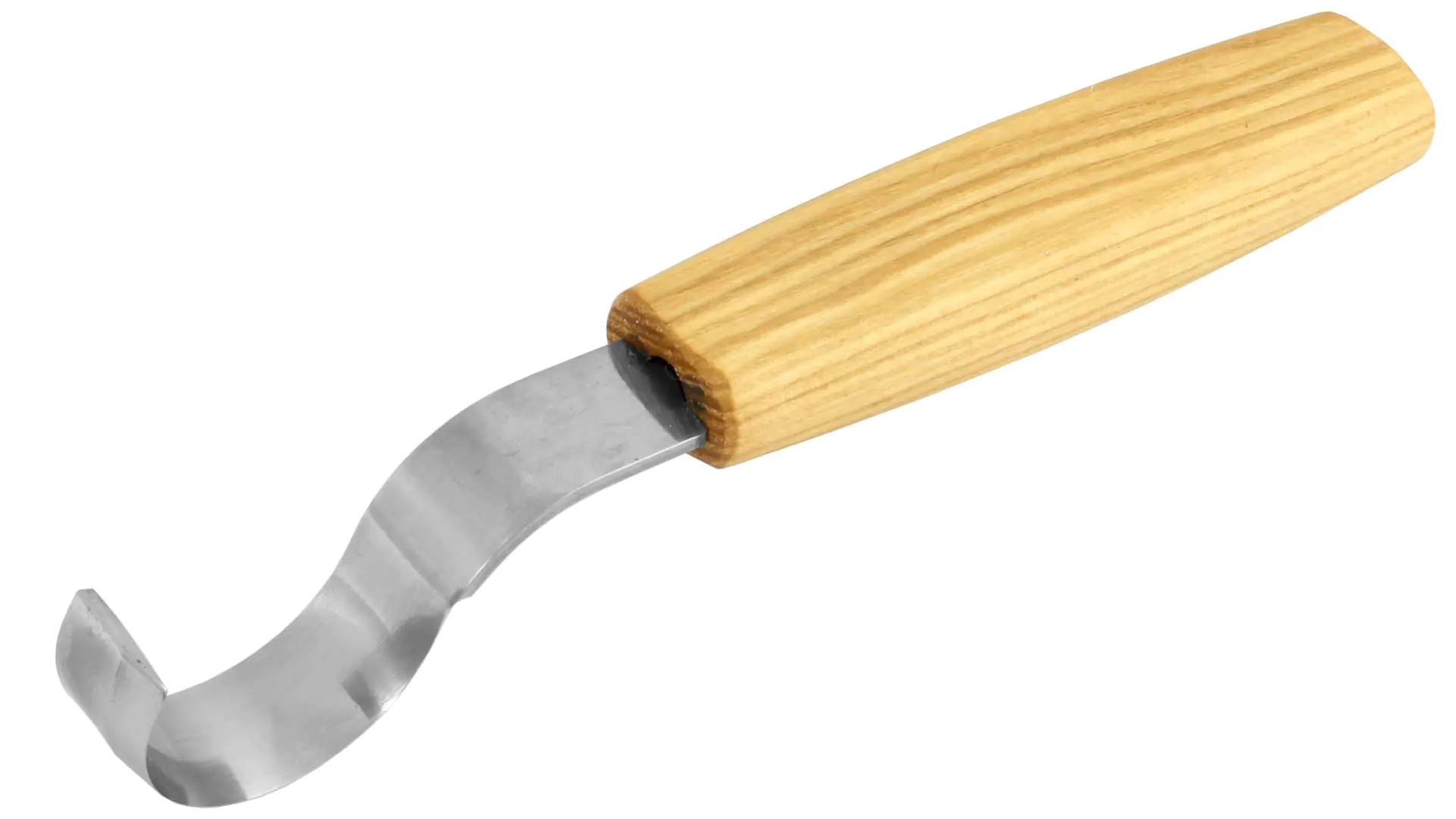 Schnitzmesser gebogen für Rechtshänder 30 mm BEAVERCRAFT