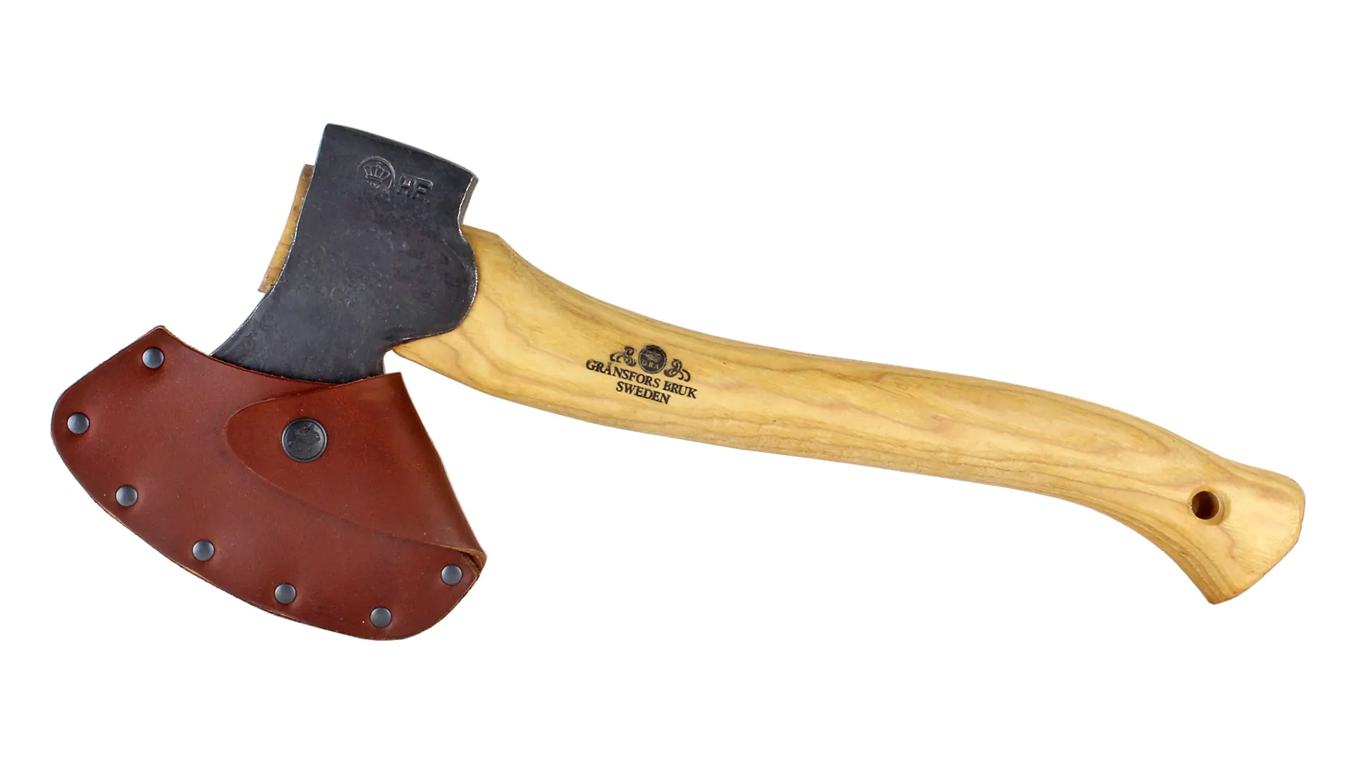 Rechtshaender-Bildhauerbeil Laenge 37 cm Gesamtgewicht 1.0 kg GRANSFORS BRUKS
