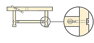 Tonnenschraubenset für Hobelbankbau Tonnenschraubenset für Hobelbankbau