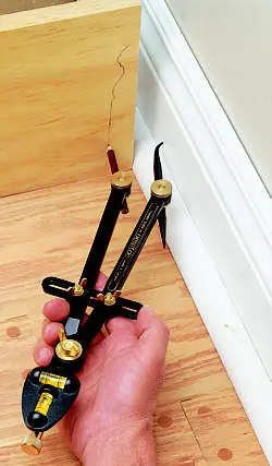 Zirkelvorrichtung zum Uebertragen von Markierungen von VERITAS (Transfer/Log Scribe) Zirkelvorrichtung zum Uebertragen von Markierungen von VERITAS (Transfer/Log Scribe)