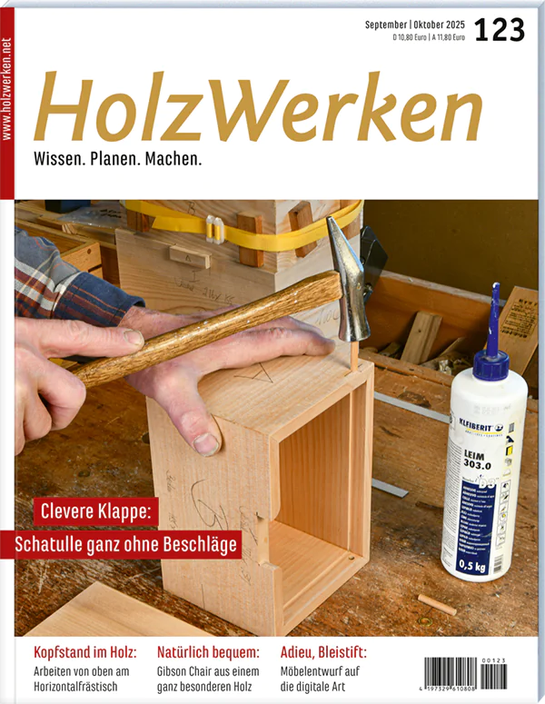 Holzwerken Ausgabe 123 September/Oktober 2025