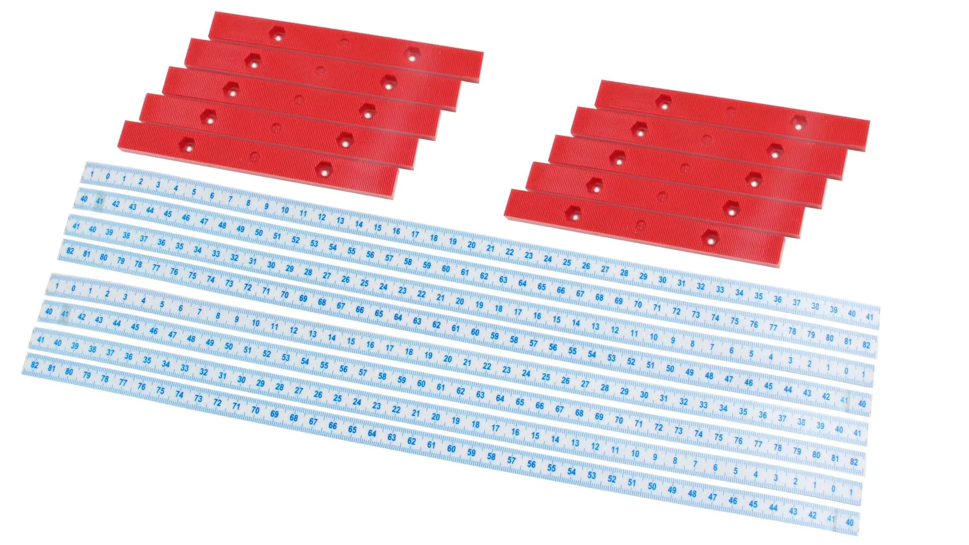 Metric Incremental Rack Pack – Set mit 10 Stück