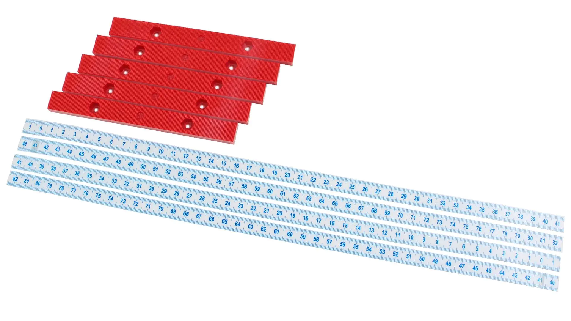 Metric Incremental Rack Pack – Set mit 5 Stück