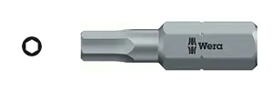 840/1 Z Bit fuer Innensechskant-Schrauben 0.05inch GL 25mm Hex-Plus WERA 840/1 Z Bit fuer Innensechskant-Schrauben 0.05inch GL 25mm Hex-Plus WERA