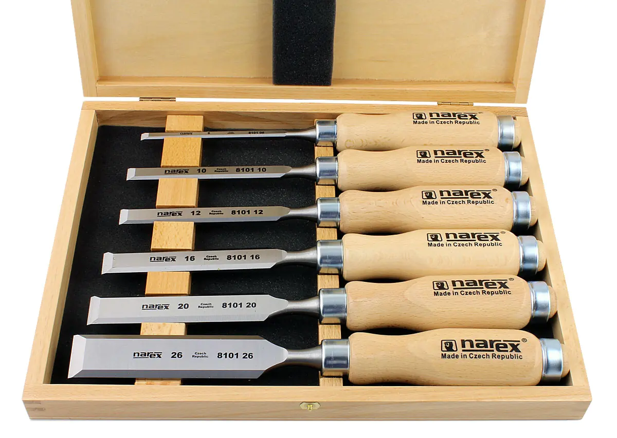 Stemmeisenset WOOD LINE PROFI 6-teilig