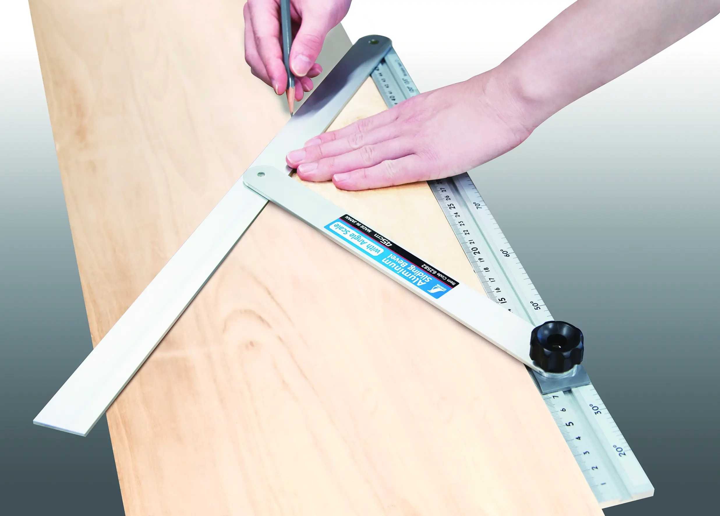 Aluminium-Schmiege 45cm SHINWA