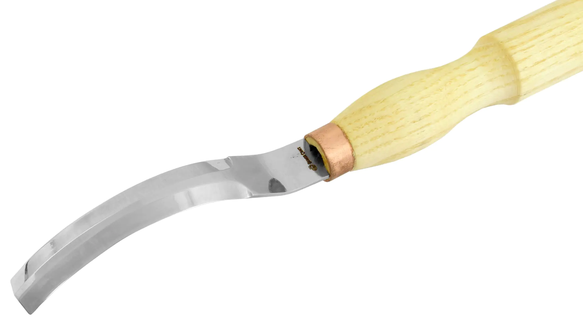 Schnitzmesser gebogen lang beidseitig BEAVERCRAFT Schnitzmesser gebogen lang beidseitig BEAVERCRAFT