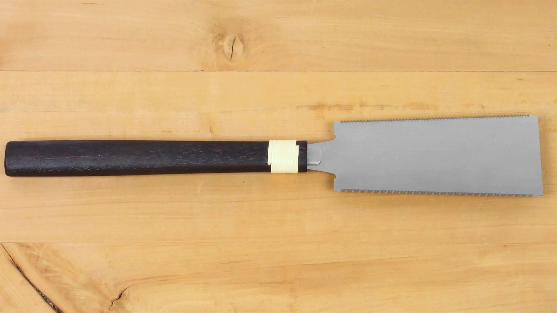 Traditionelle preisgünstige Mini-Ryoba mit Holzgriff