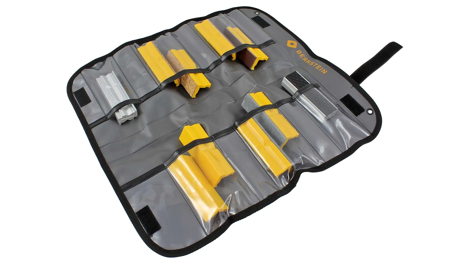 Set Schonbacken 100 mm in Rolltasche Set Schonbacken 100 mm in Rolltasche