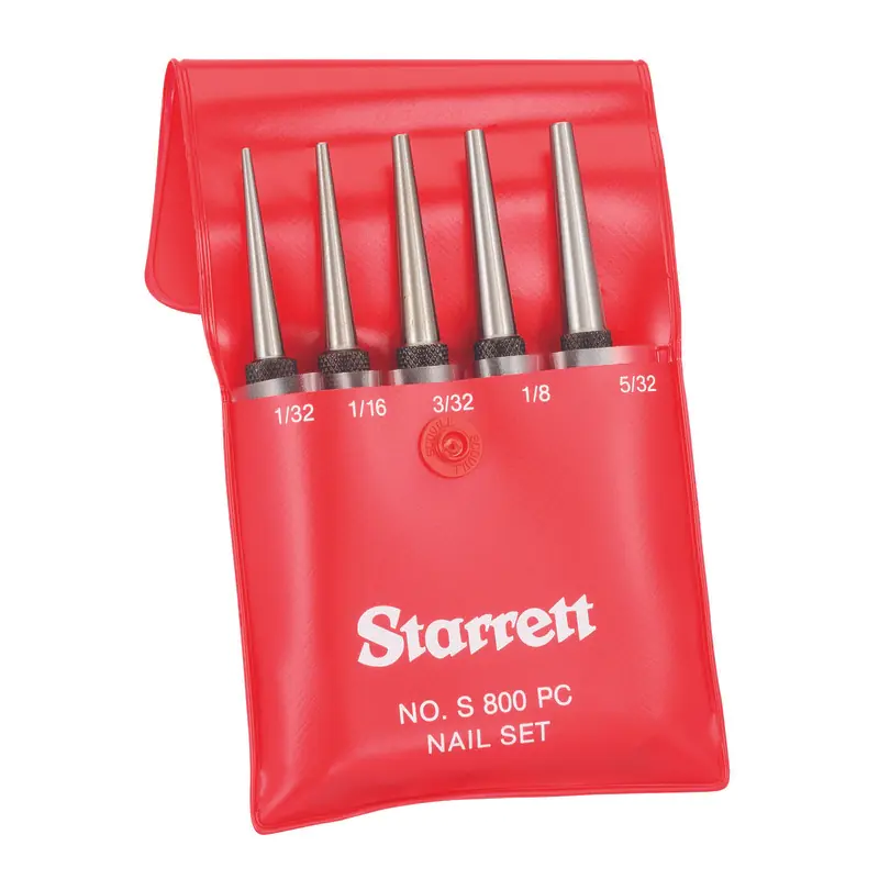 Nagelversenker-Satz 5 tlg STARRETT Nagelversenker-Satz 5 tlg STARRETT
