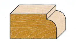 Wendeplatten-Abrundfräser mit Anlaufring Wendeplatten-Abrundfräser mit Anlaufring