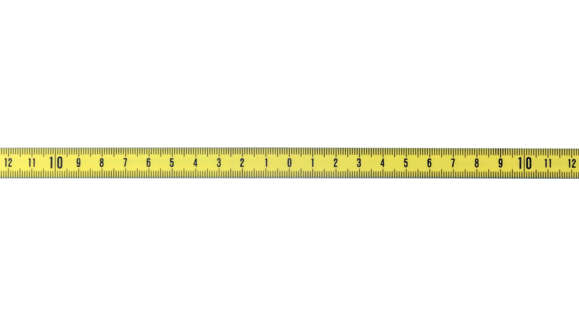 Stahlmaßband, selbstklebend, Ablesung von der Mitte nach links und nach rechts, mm-Teilung Stahlmaßband, selbstklebend, Ablesung von der Mitte nach links und nach rechts, mm-Teilung