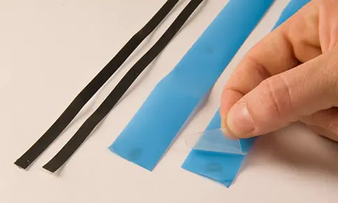 Satz Ersatzstreifen für magnetische Sägeführung