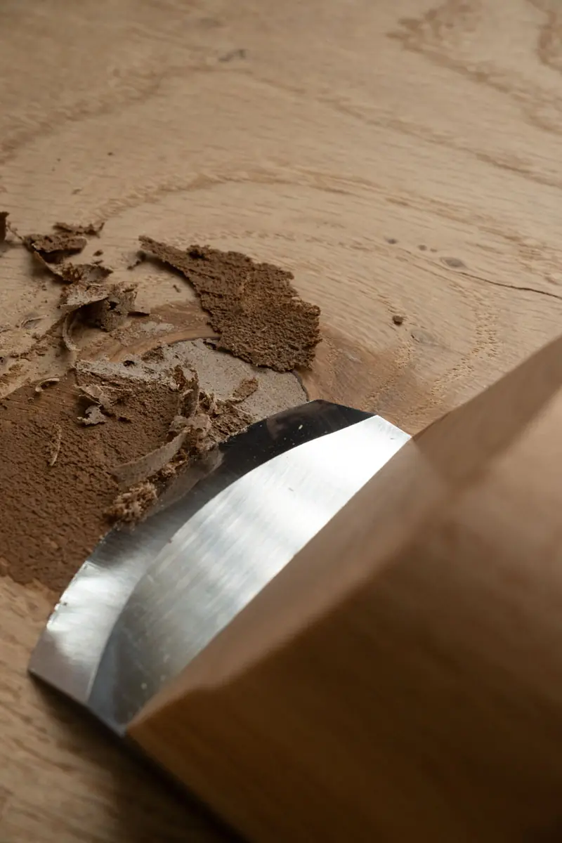 Handhobel mit gebogener Schneide KIRSCHEN