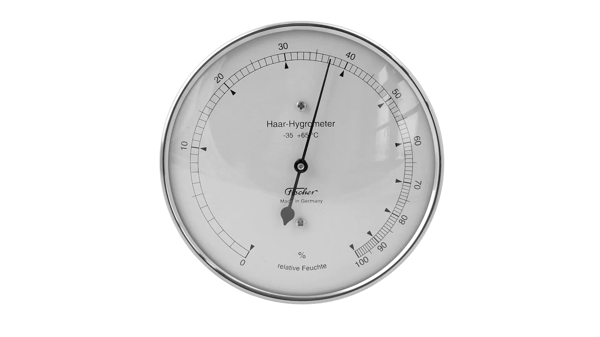 FISCHER Haar-Hygrometer für Außen