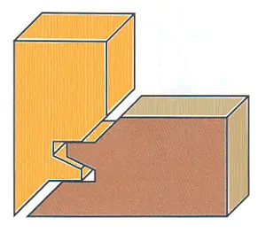 Gehrungs-Verleimfraeser HM D=42mm B=16mm α=45° L=45mm S=6mm KLEIN Gehrungs-Verleimfraeser HM D=42mm B=16mm α=45° L=45mm S=6mm KLEIN