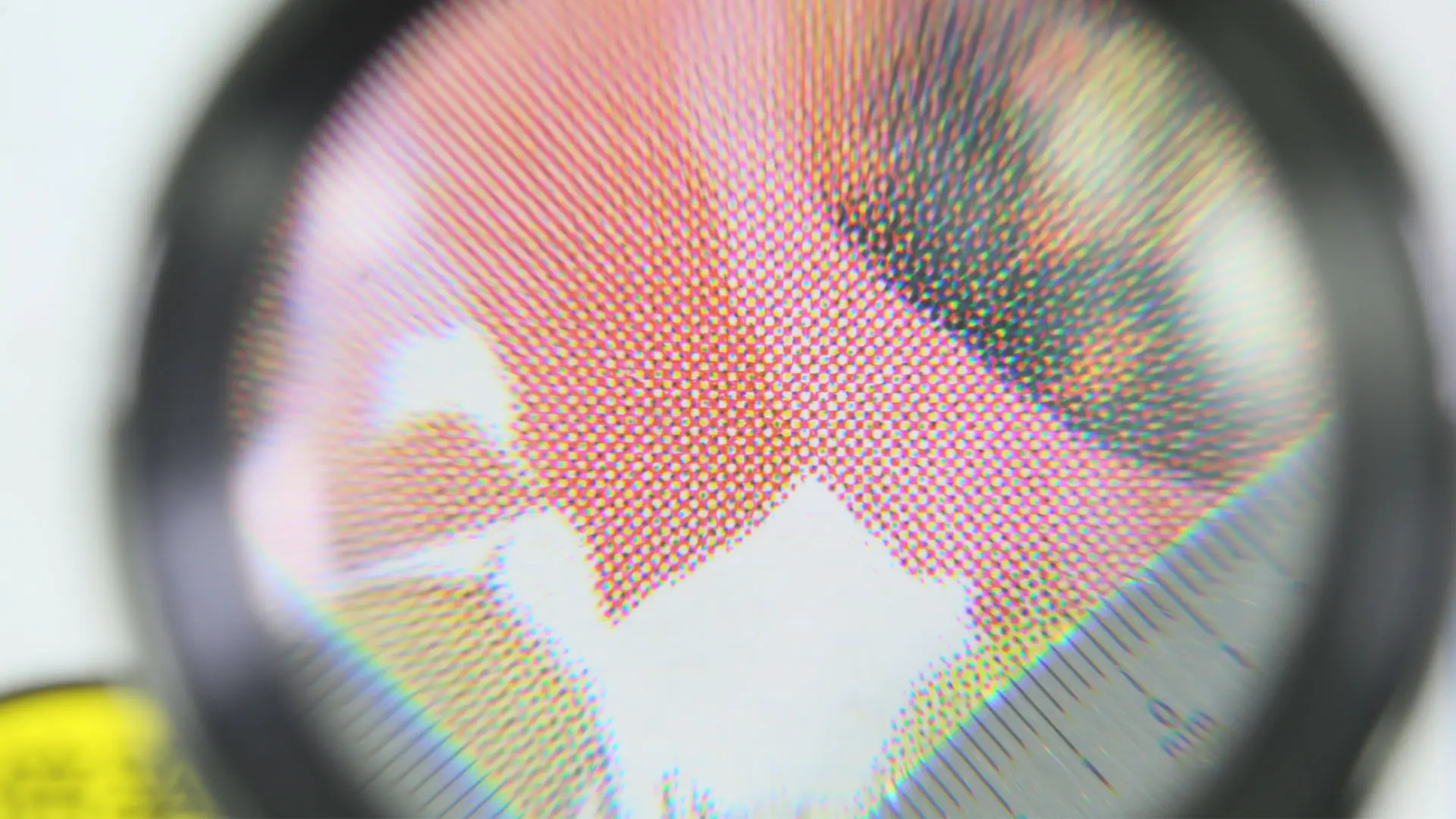 Lupe mit 10-facher Vergrößerung und Messskala Lupe mit 10-facher Vergrößerung und Messskala