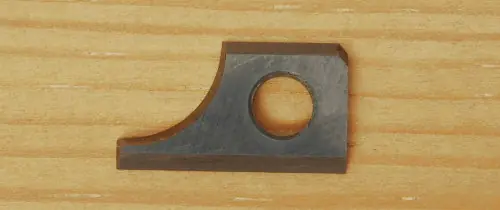 Ersatz-Wendeplatte für Wendeplatten-Abrundfräser mit Anlaufring Ersatz-Wendeplatte für Wendeplatten-Abrundfräser mit Anlaufring