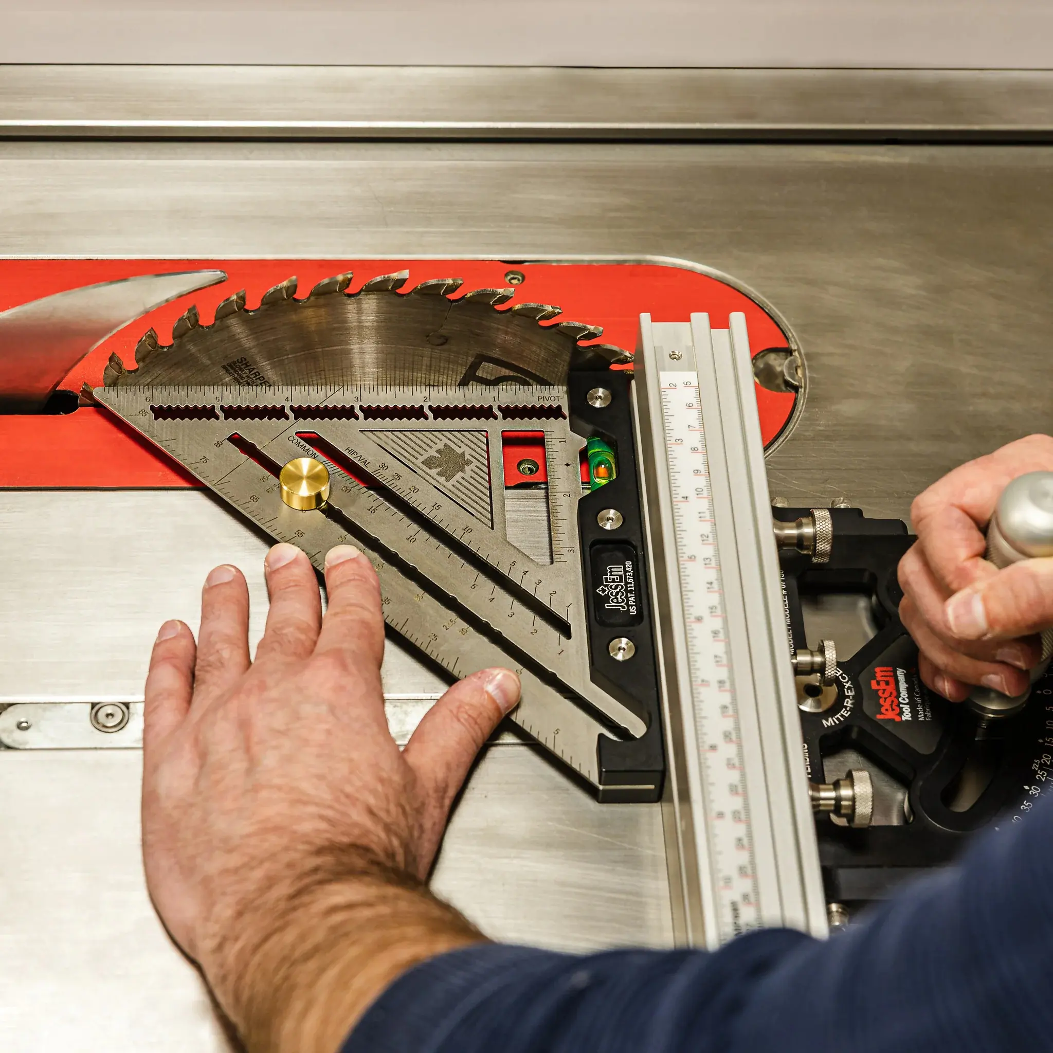 Quick Angle Square (Präzisions-Schnellwinkel mit integriertem Winkelanschlag) JessEm Quick Angle Square (Präzisions-Schnellwinkel mit integriertem Winkelanschlag) JessEm