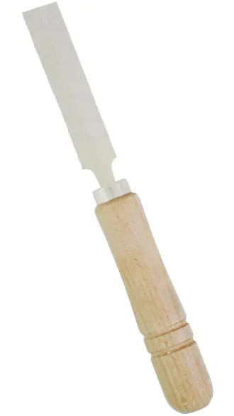 Diamant-Saegefeile 75 x 17 x 2.3 mm Hiebe doppelseitig mit Holzheft Diamant-Saegefeile 75 x 17 x 2.3 mm Hiebe doppelseitig mit Holzheft