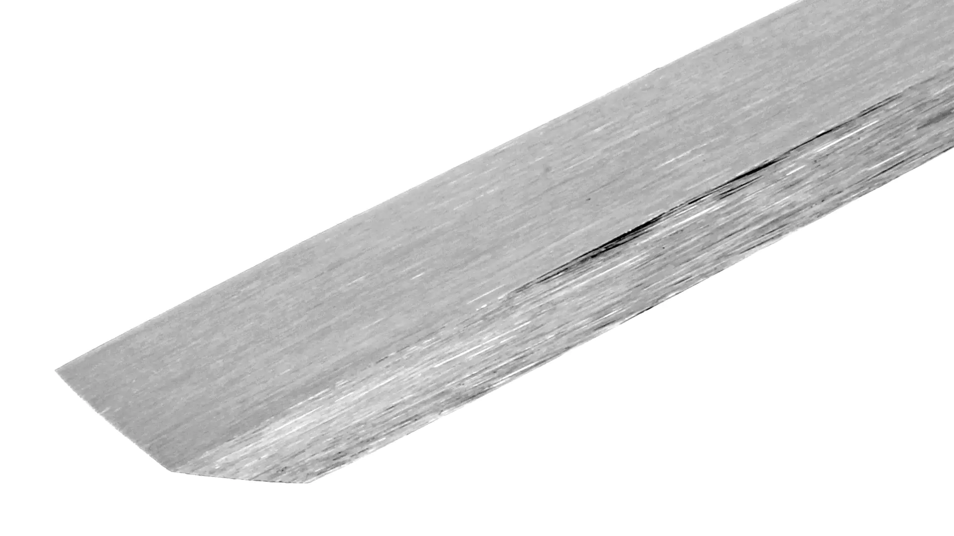 Flachstahl schräg angeschliffen links von NAREX Flachstahl schräg angeschliffen links von NAREX