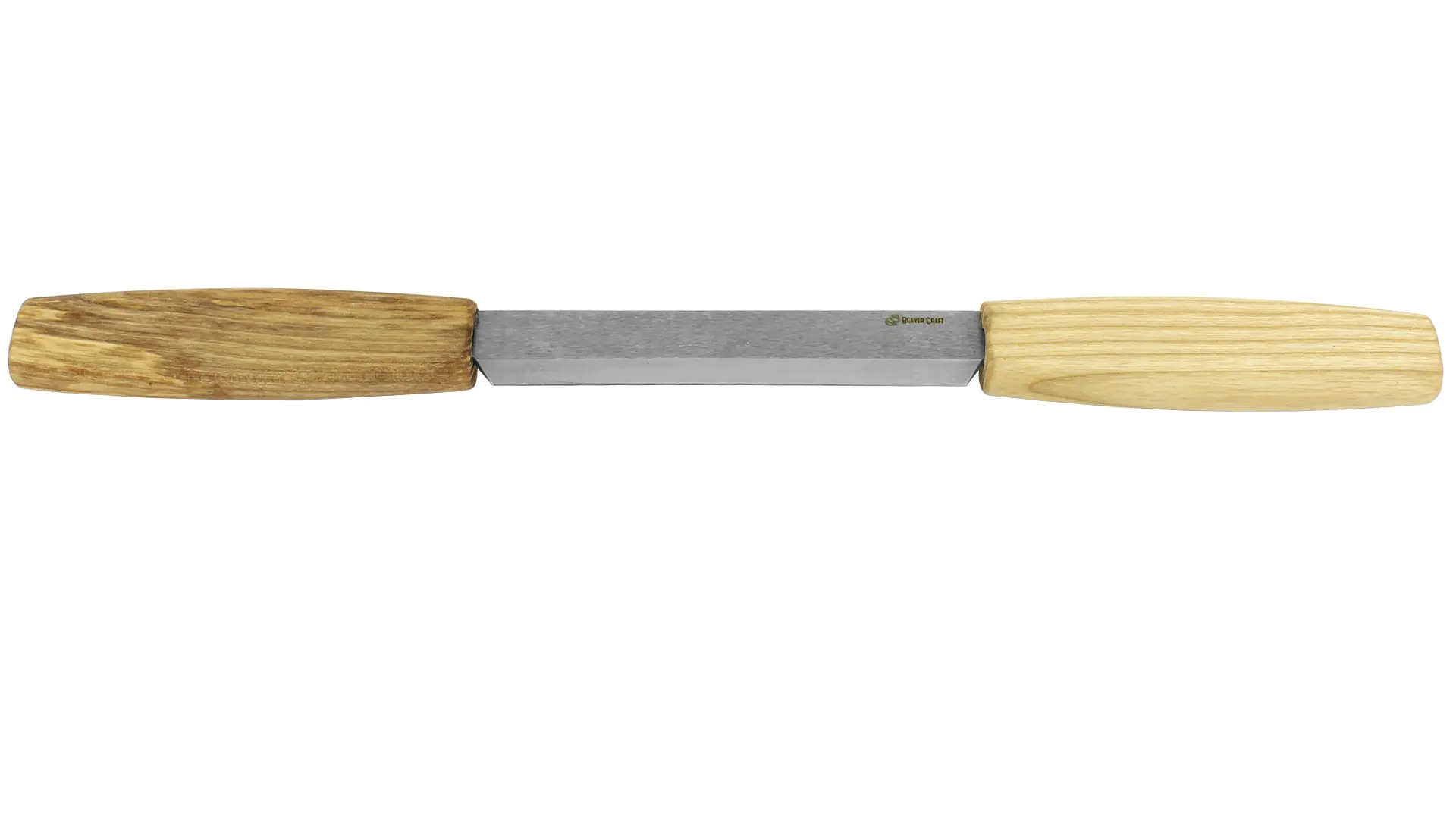 Kleines Ziehmesser 3mm mit Lederhülle BEAVERCRAFT