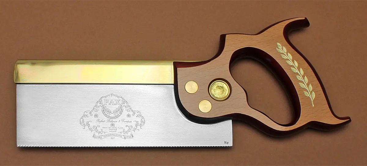 Zinkensäge (Dovetail Saw) von Thos. Flinn
