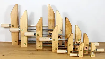 Winkelvariable Holzzwinge Backenlaenge 102mm Spannweite 57mm Spanntiefe 51mm DUBUQUE Winkelvariable Holzzwinge Backenlaenge 102mm Spannweite 57mm Spanntiefe 51mm DUBUQUE