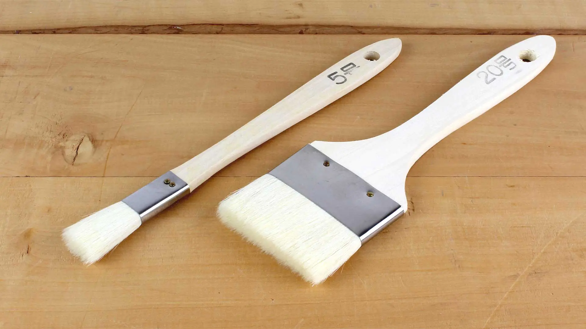 Feinste Schafshaarpinsel