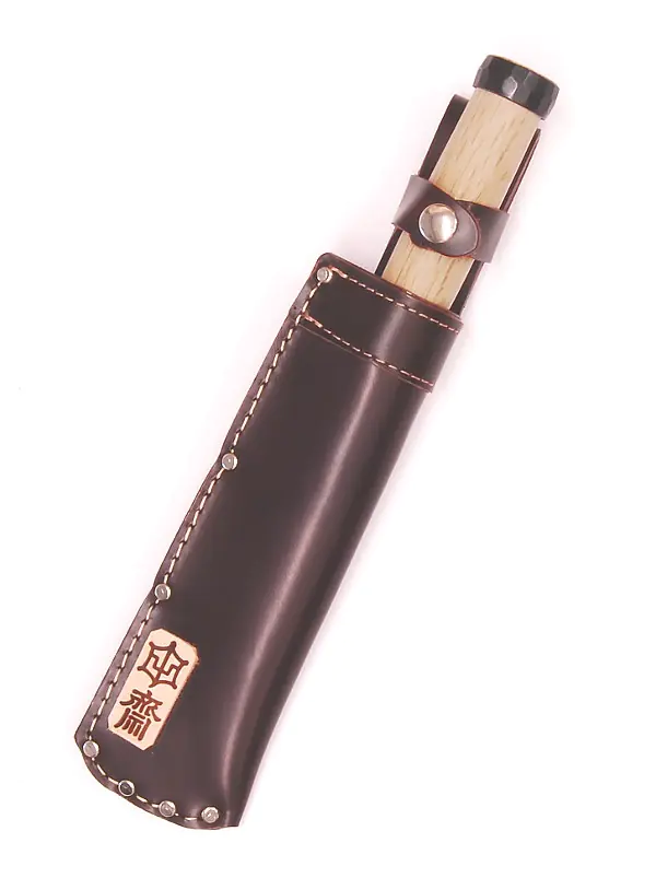 Tsushime Wakizashi Stemmeisen 24mm mit Weisseichenheft TASAI Tsushime Wakizashi Stemmeisen 24mm mit Weisseichenheft TASAI