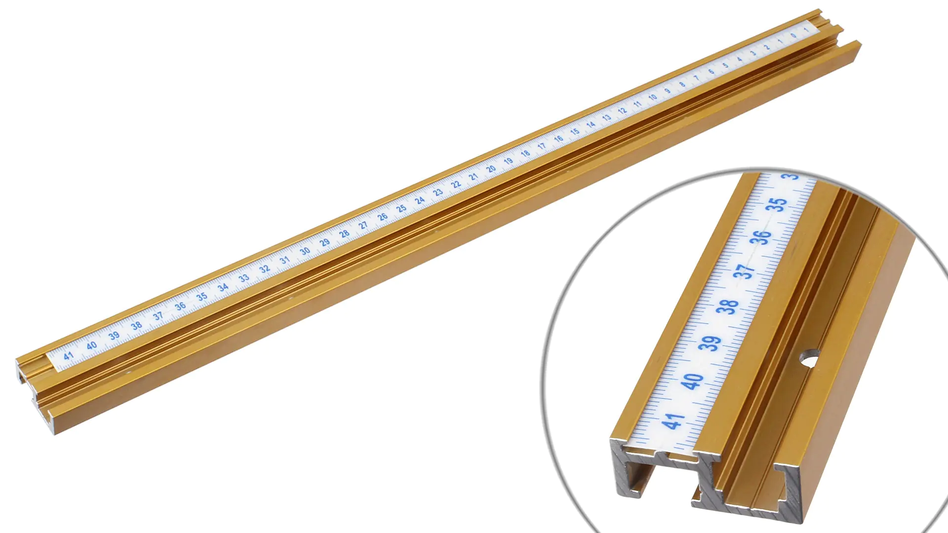 T-Nut Schiene doppelt metrisch (INCRA T-Track Plus METRIC)