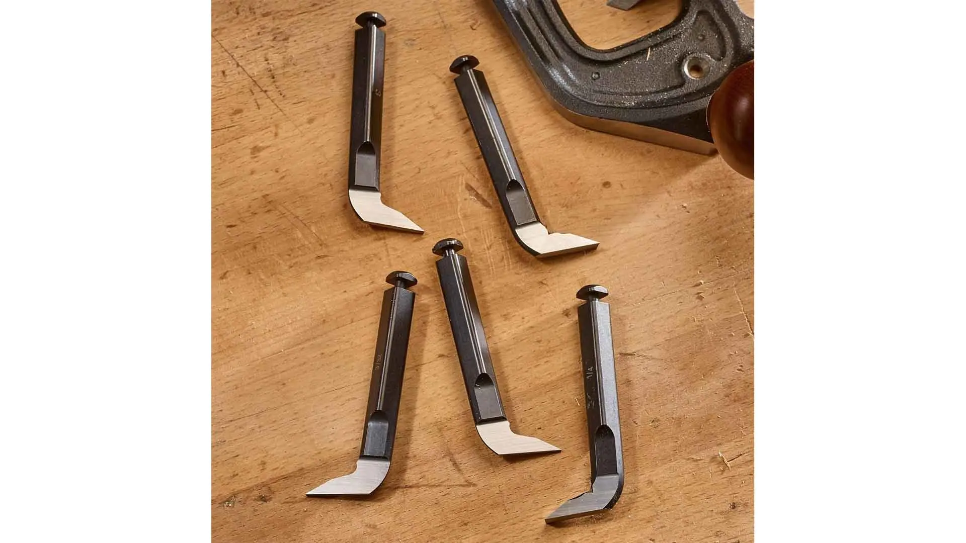 Eisen gerade 1/4 in. = 6.35 mm fuer VERITAS Grundhobel Eisen gerade 1/4 in. = 6.35 mm fuer VERITAS Grundhobel
