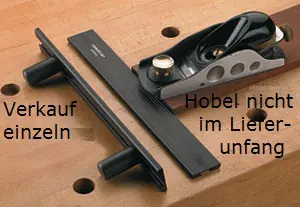Anschlag 248mm zum Fixieren von Leisten (Planing Stop) fuer 20mm Loecher VERITAS Anschlag 248mm zum Fixieren von Leisten (Planing Stop) fuer 20mm Loecher VERITAS