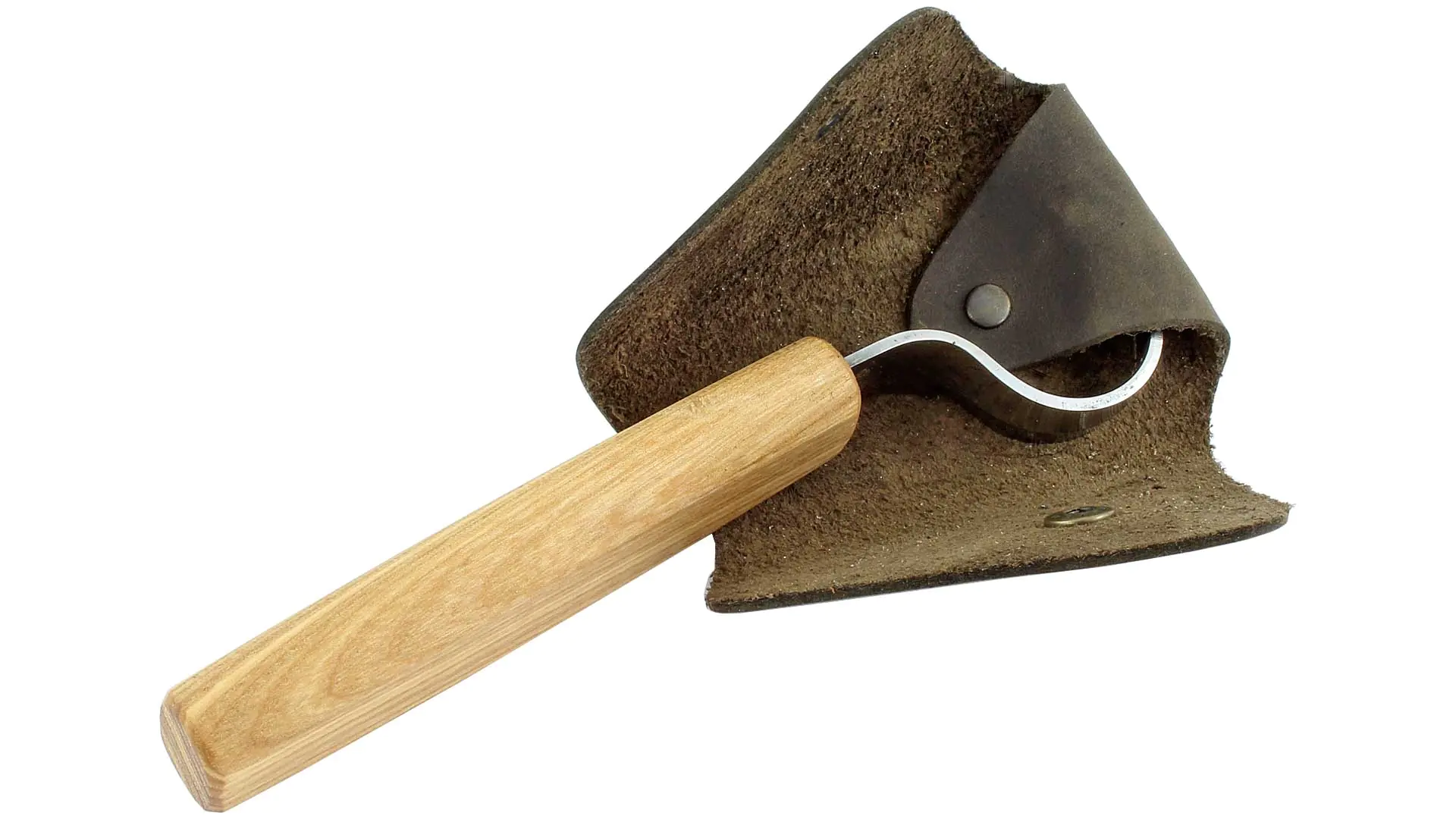 Lederscheide für gebogene Schnitzmesser BEAVERCRAFT Lederscheide für gebogene Schnitzmesser BEAVERCRAFT