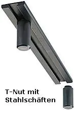 Anschlag 248mm zum Fixieren von Leisten (Planing Stop) fuer 19mm Loecher VERITAS Anschlag 248mm zum Fixieren von Leisten (Planing Stop) fuer 19mm Loecher VERITAS