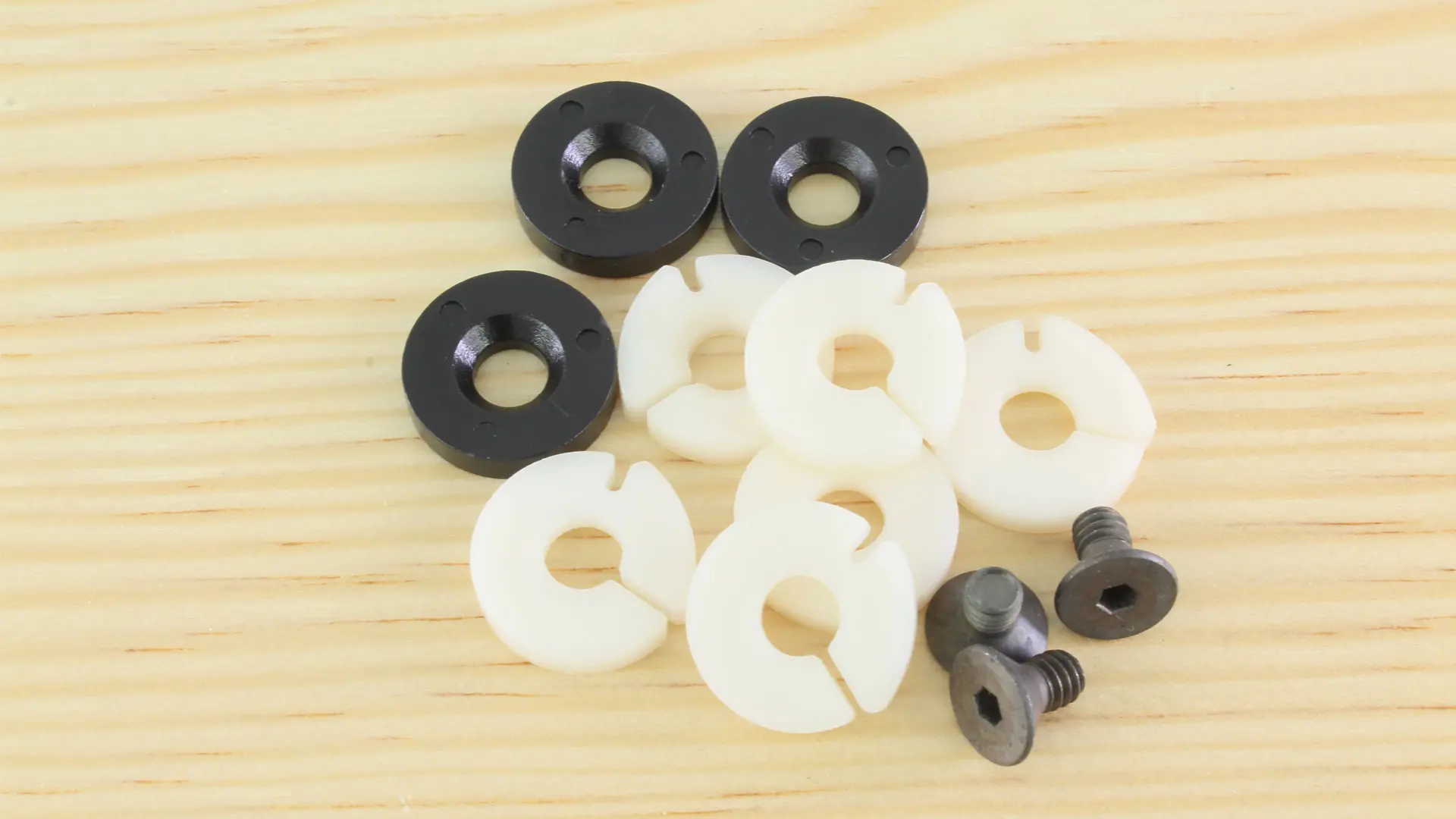 Set mit Ersatznylonscheiben und Schrauben INCRA Set mit Ersatznylonscheiben und Schrauben INCRA