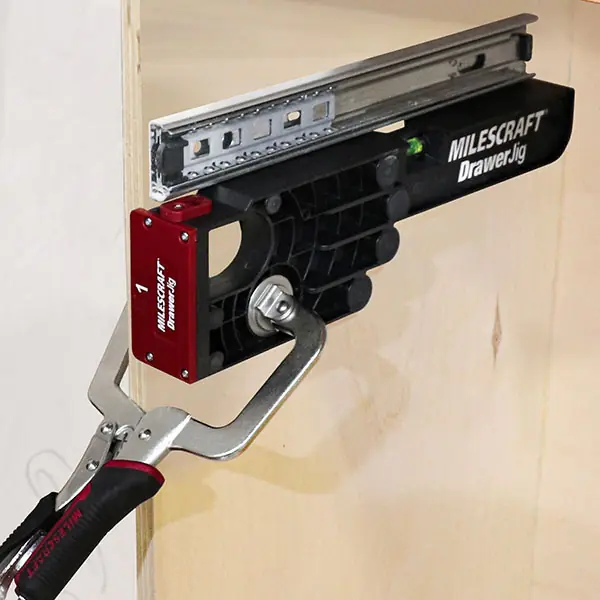 DrawerJig™ - Schubladenmontagehilfe MILESCRAFT DrawerJig™ - Schubladenmontagehilfe MILESCRAFT