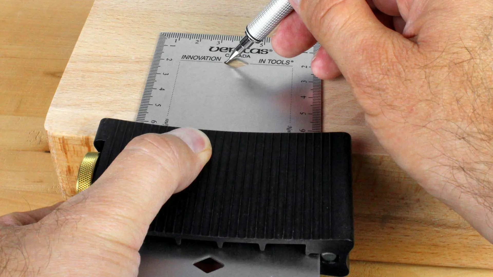 Verschiebbarer Anschlagwinkel (Sliding Square Metric) VERITAS